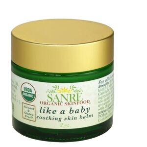 Sanre Organic Like A Baby Soothing Skin Balm Moisturizer 2 Oz